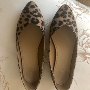 NWOT Old Navy Leopard Ballet Flats